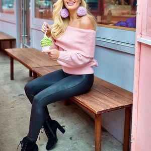 Spanx Faux Leather Leggings NWT ✨